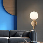Ball Shaped 5W Led Plug In Wall Light