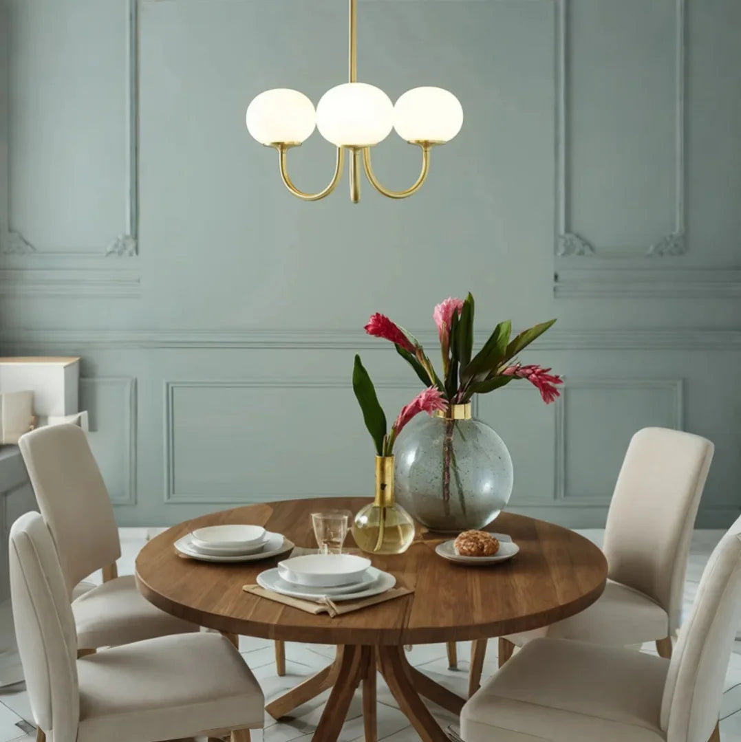 Nordic Minimalist Ceiling Chandelier Gold Silvery For Living Room Child Bedroom Pendant Lamp Home Decor Lighting Luster Fixture