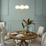 Nordic Minimalist Ceiling Chandelier Gold Silvery For Living Room Child Bedroom Pendant Lamp Home Decor Lighting Luster Fixture