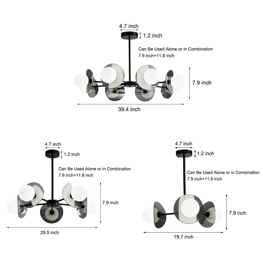 Round Modern Chandeliers Ha097802