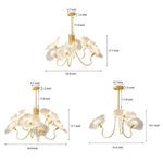Flowers Shades Minimalist Chandeliers Ha091571