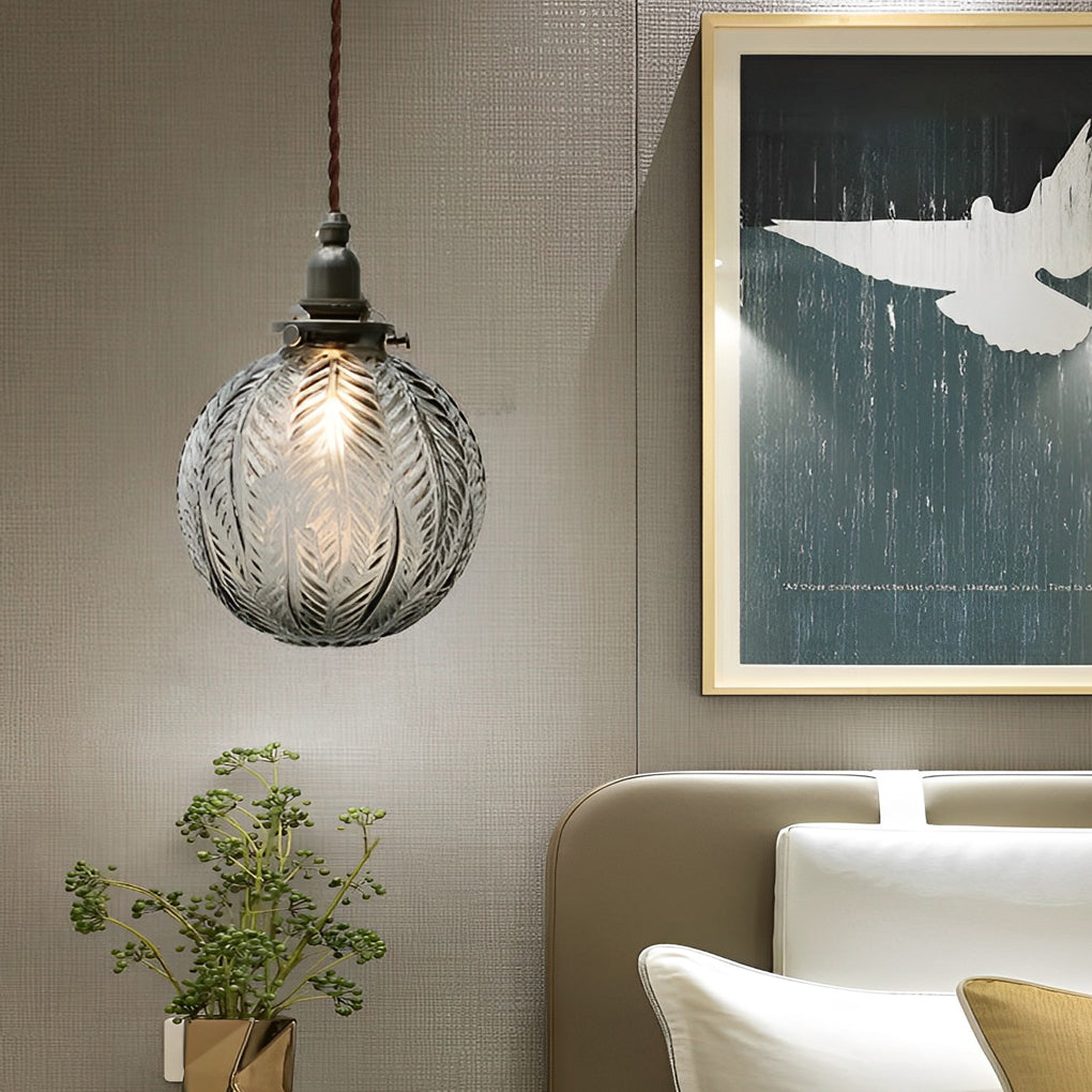 Glass Ball Led Modern Pendant Lights Li002201