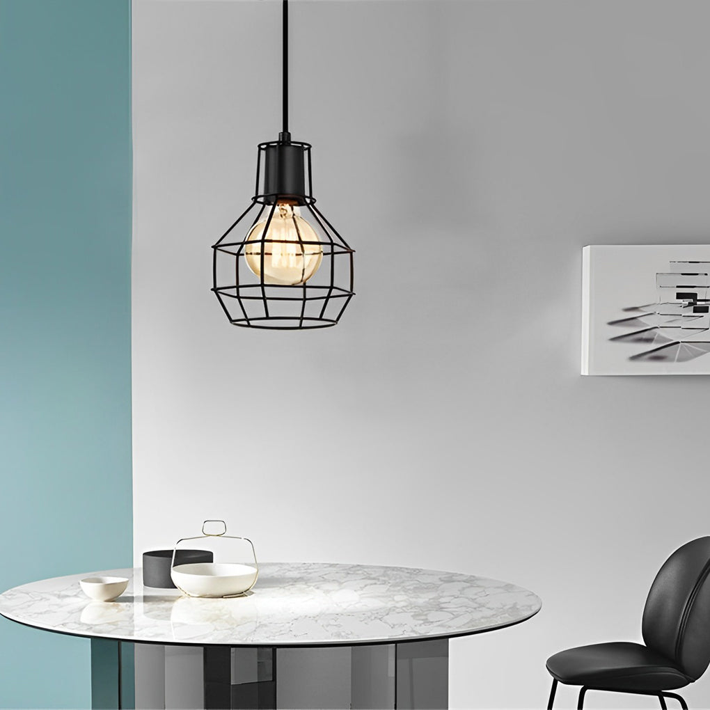 Retro Pendant Light With Button Switch Ha077906
