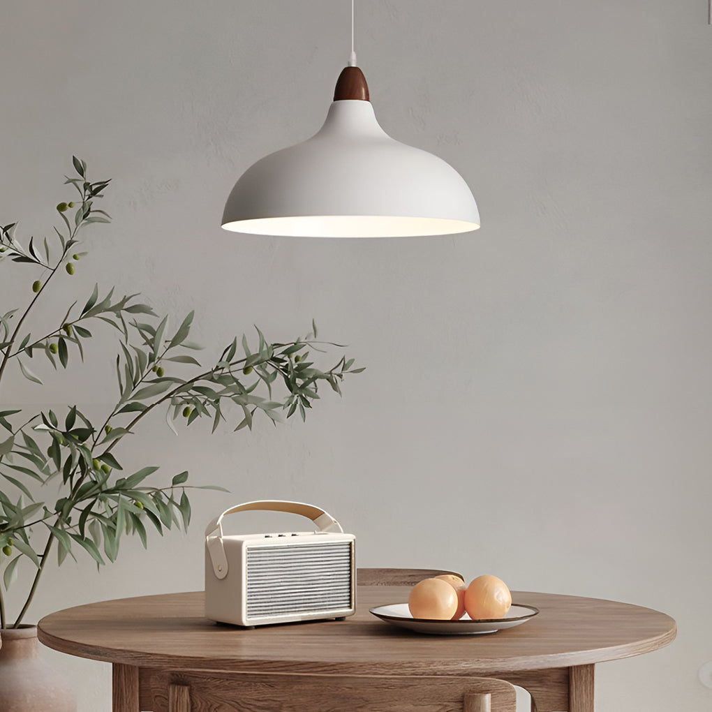 White Nordic Pendant Light