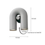 Rotatable U Shaped Wall Sconce Ha098589