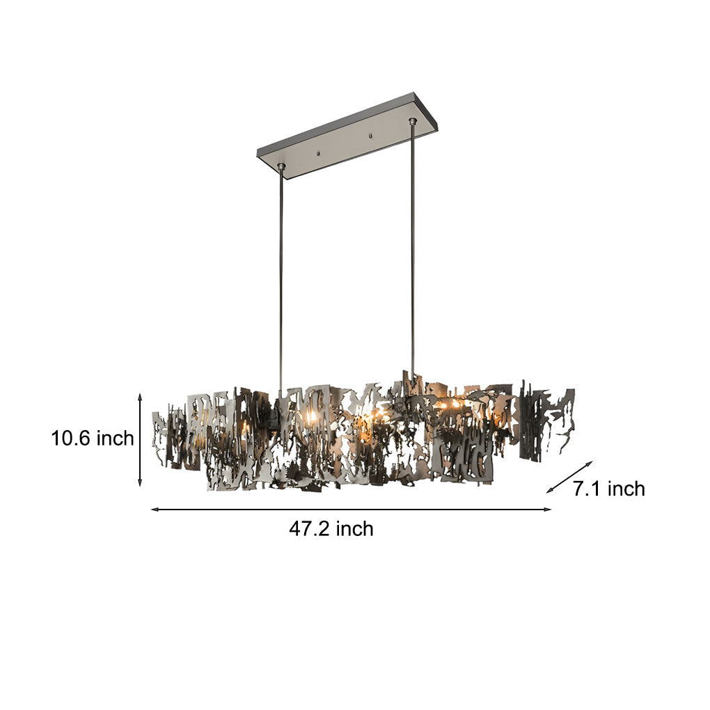 Led Post Modern Dining Room Chandelier Ha098601