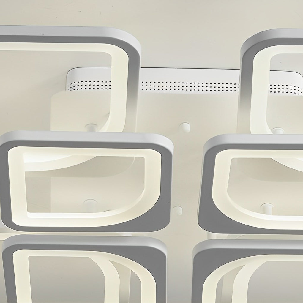 Square Modern Ceiling Light Ha091932