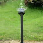Minimalist LED Pathway Light in Black for Modern Landscapes