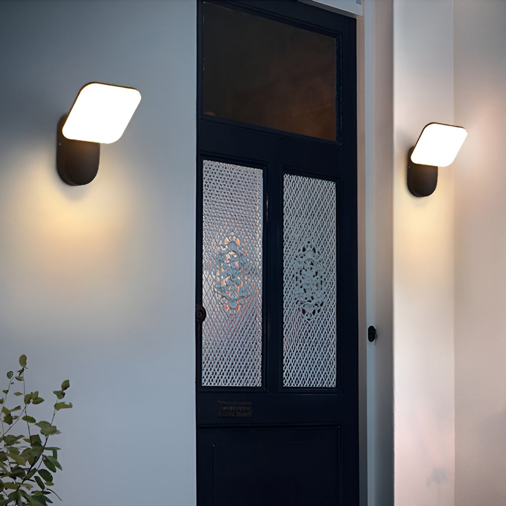 Square Led 12W Waterproof Modern Outdoor Wall Lamp