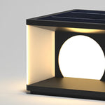 Square Modern Solar Post Caps Lights Li002118