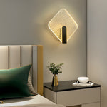 Lumina Round & Square LED Wall Sconce | Modern Minimalist Bedside Lamp