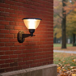 Modern Outdoor Wall Sconce with Warm LED Glow, Minimalist Waterproof Design