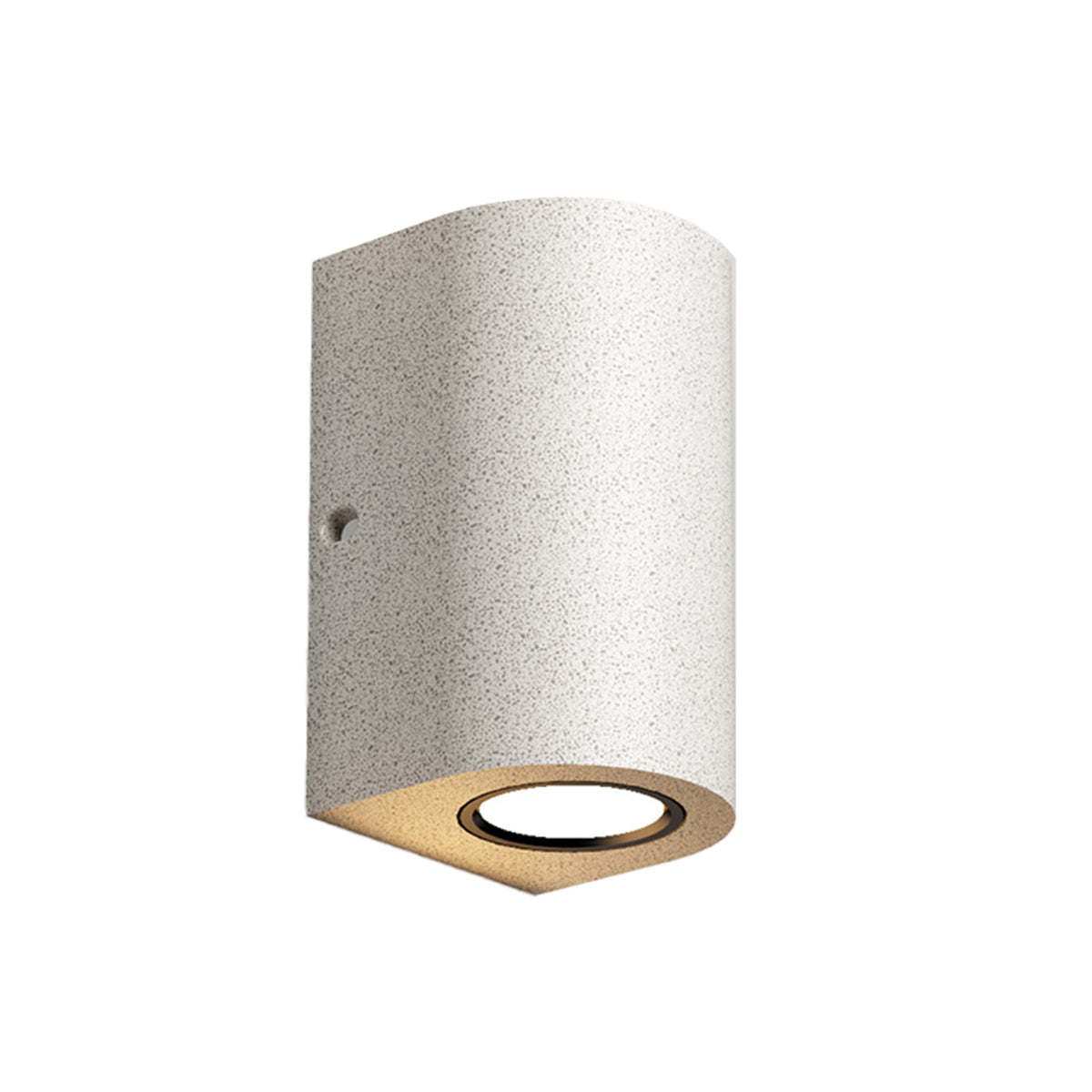 Terrazzo Outdoor Up and Down Wall Light in Black or White