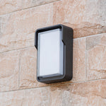 Minimalist Square LED Outdoor Wall Light, Waterproof Architectural Sconce