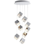 Pyrite chandelier