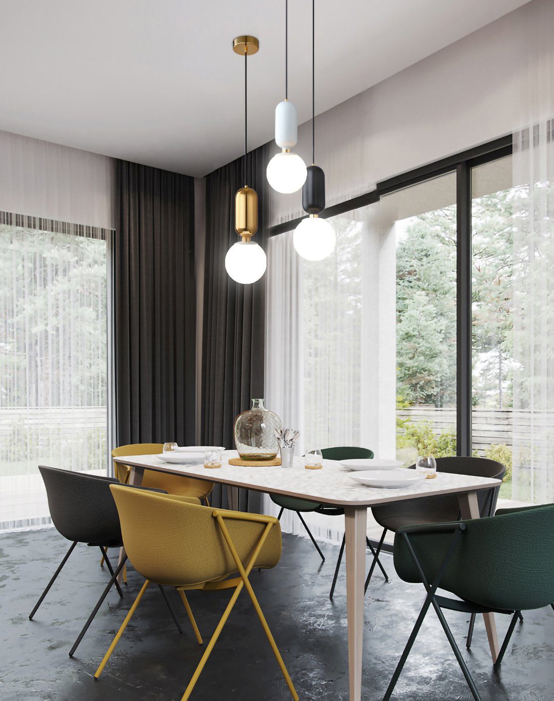 Aballs Glass Pendant Lamp