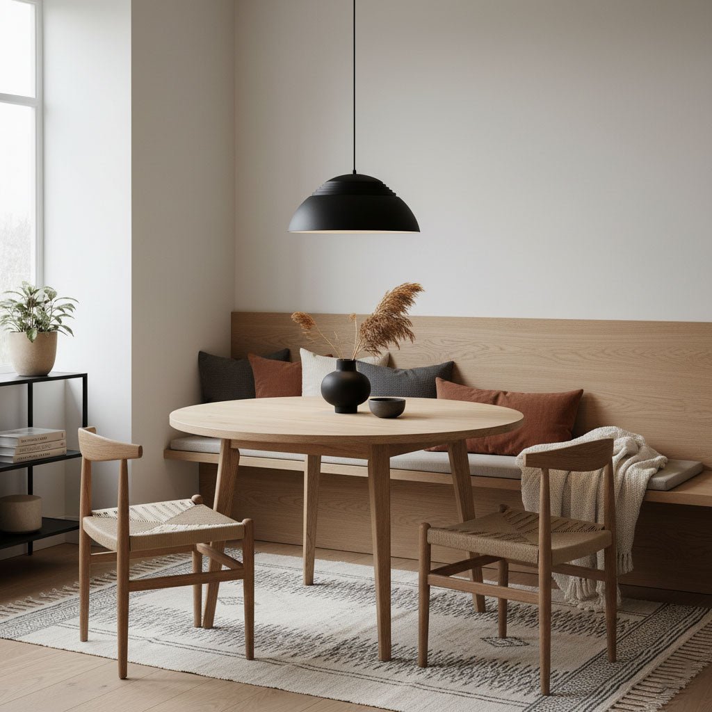 Abat Jour Pendant Light – Modern Aluminum Hanging Lamp for Dining & Living