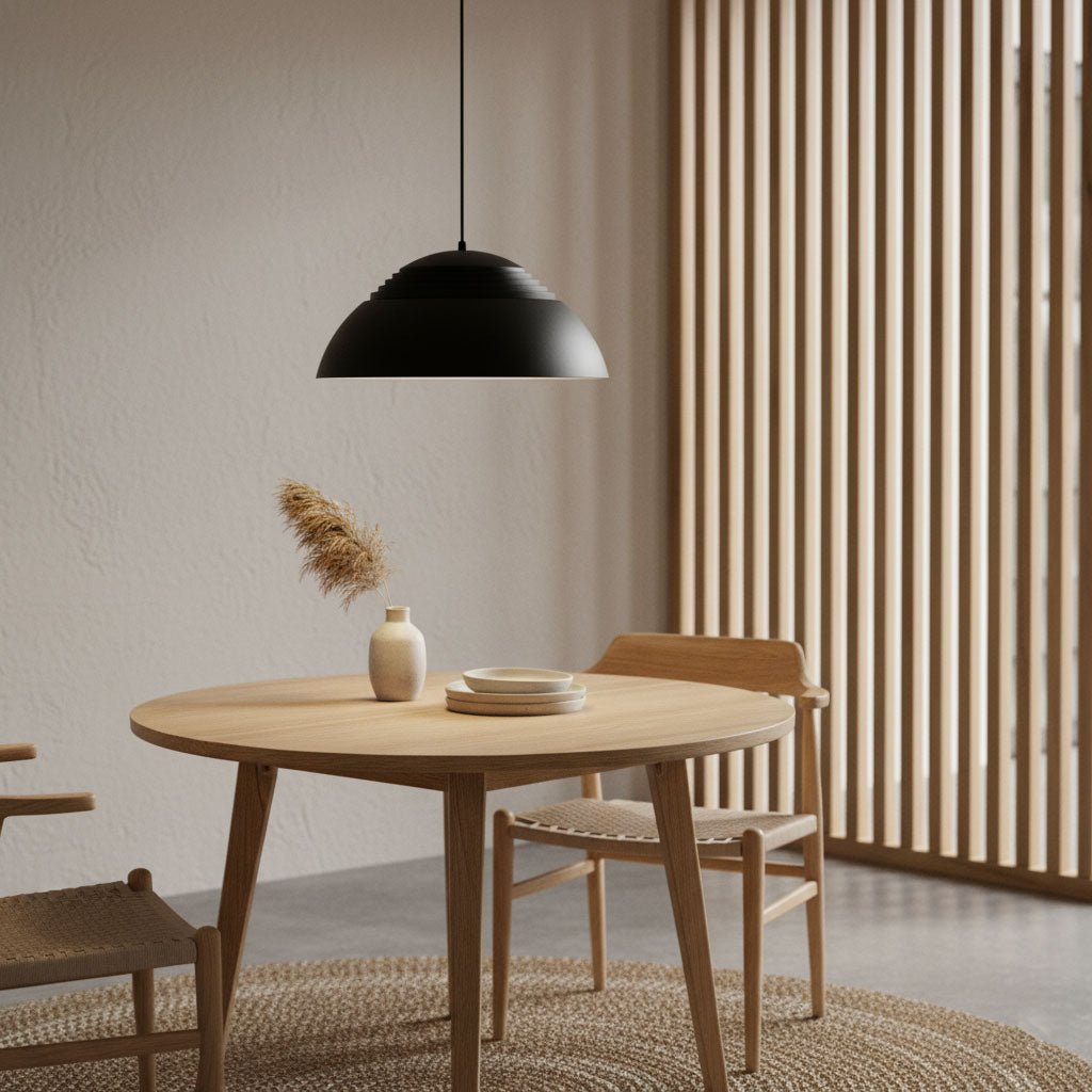 Abat Jour Pendant Light – Modern Aluminum Hanging Lamp for Dining & Living