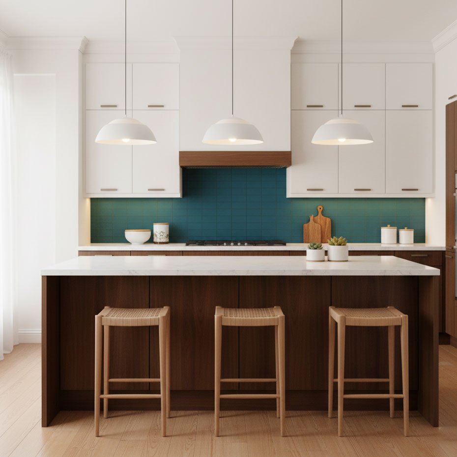 Abat Jour Pendant Light – Modern Aluminum Hanging Lamp for Dining & Living