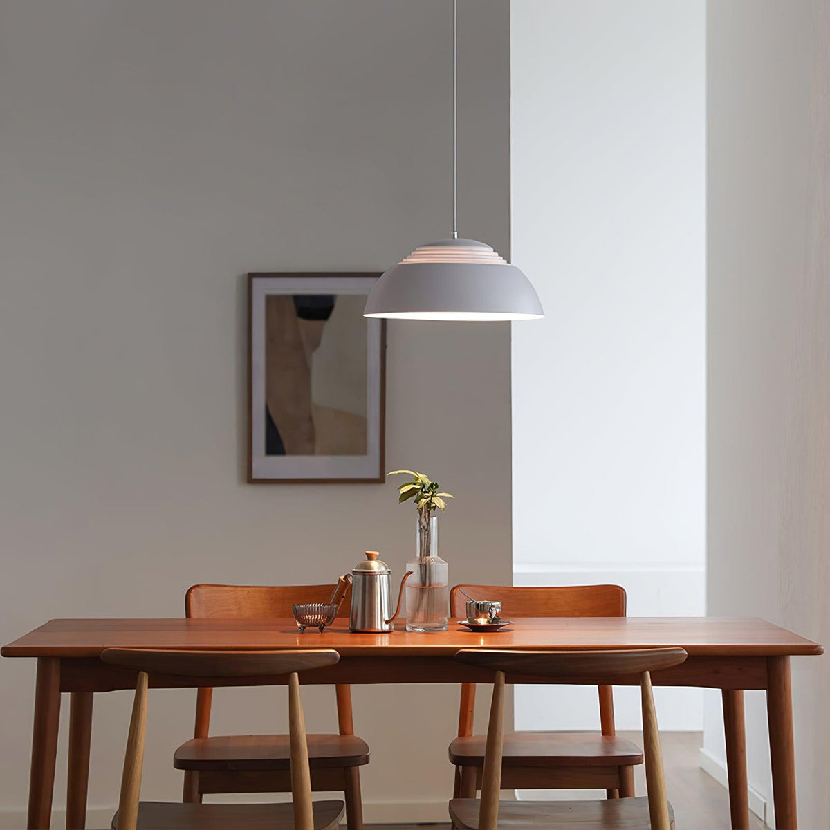 Abat Jour Pendant Light – Modern Aluminum Hanging Lamp for Dining & Living