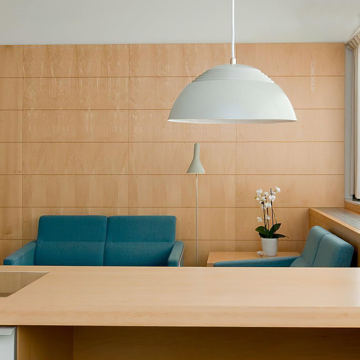 Abat Jour Pendant Light – Modern Aluminum Hanging Lamp for Dining & Living