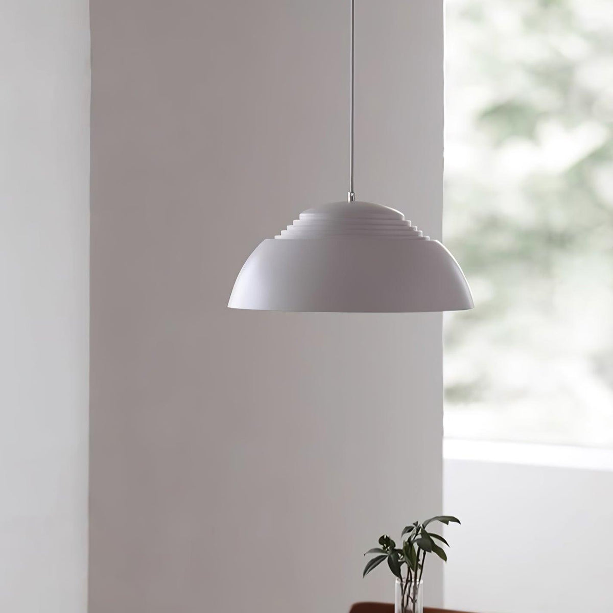 Abat Jour Pendant Light – Modern Aluminum Hanging Lamp for Dining & Living