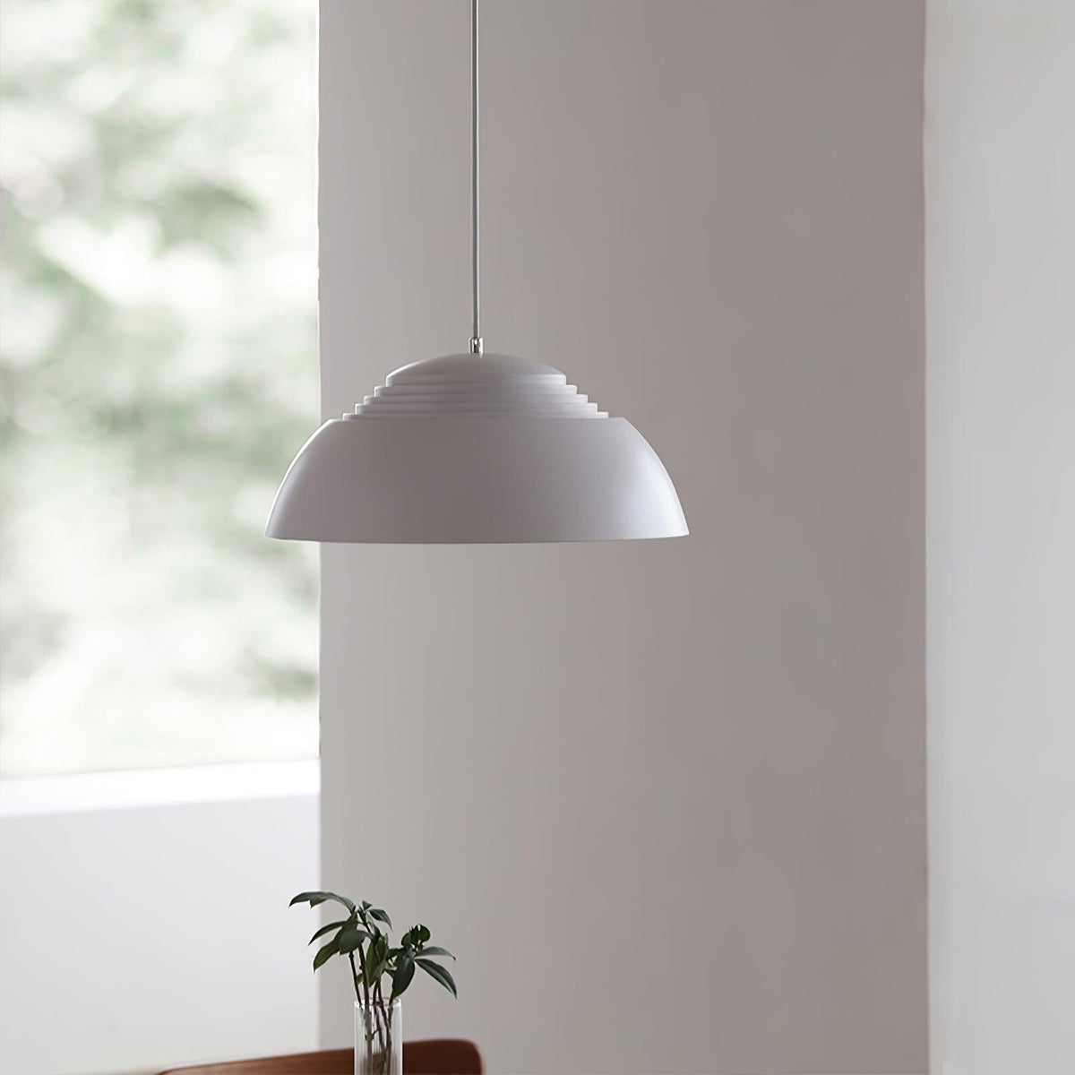 Abat Jour Pendant Light – Modern Aluminum Hanging Lamp for Dining & Living