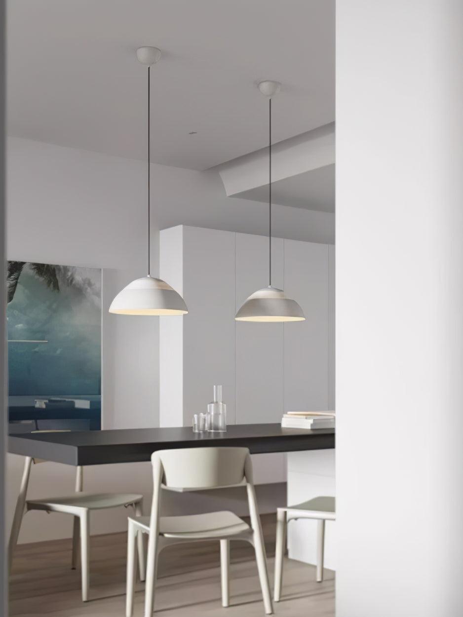 Abat Jour Pendant Light – Modern Aluminum Hanging Lamp for Dining & Living