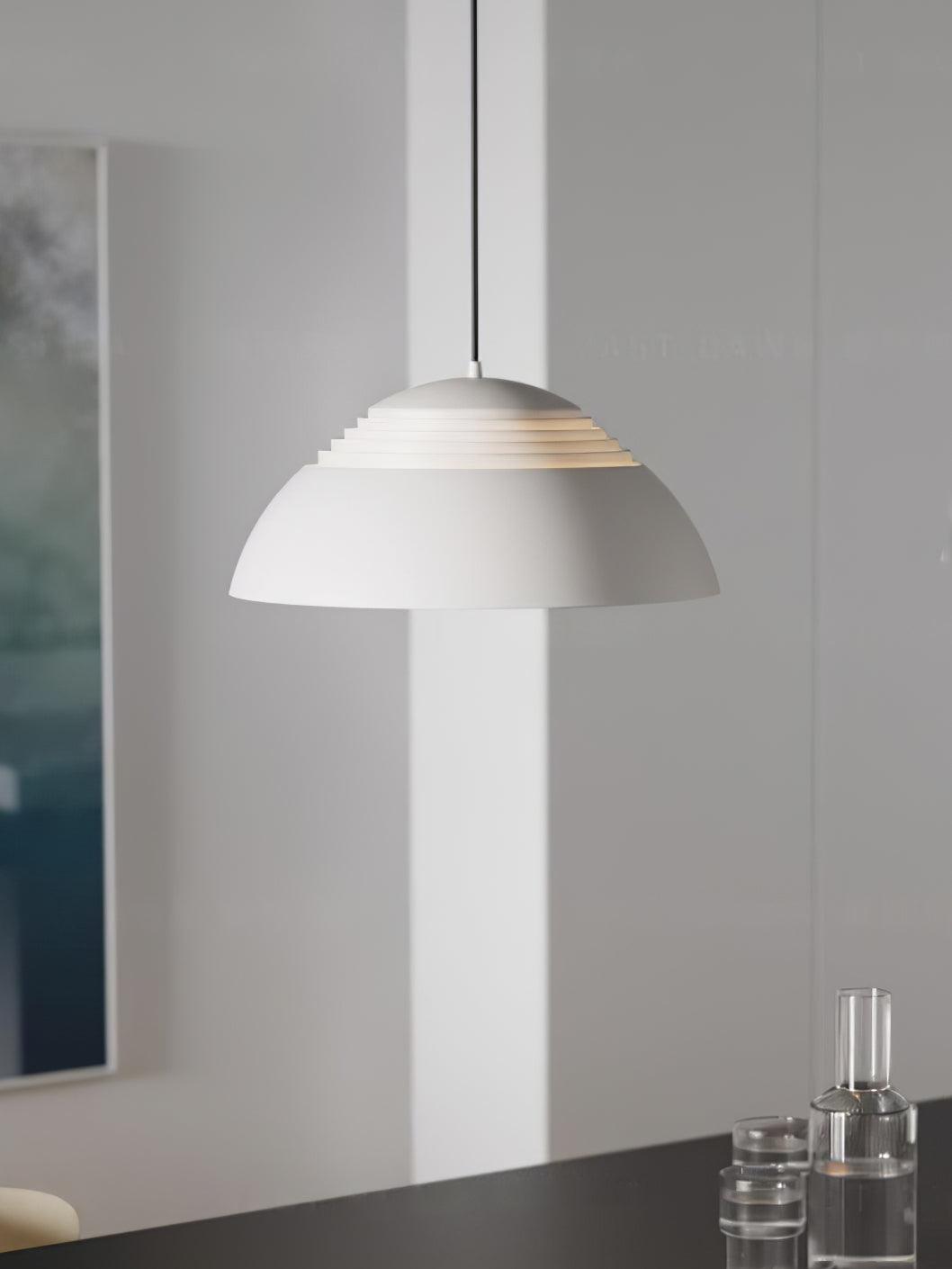 Abat Jour Pendant Light – Modern Aluminum Hanging Lamp for Dining & Living