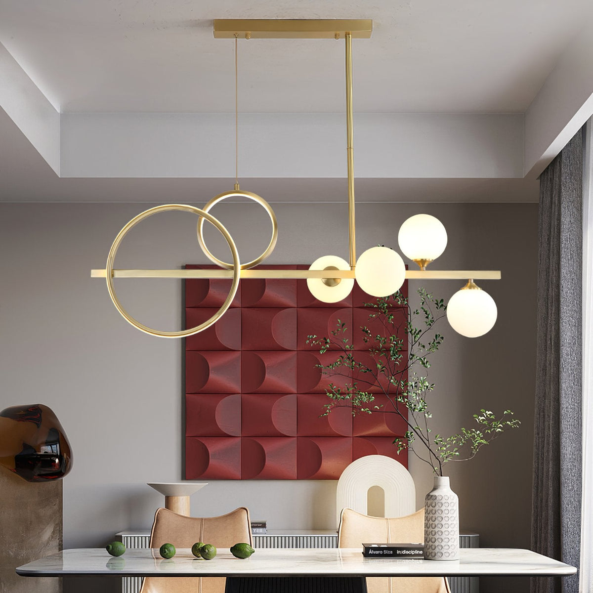 Abat Restaurant Chandelier