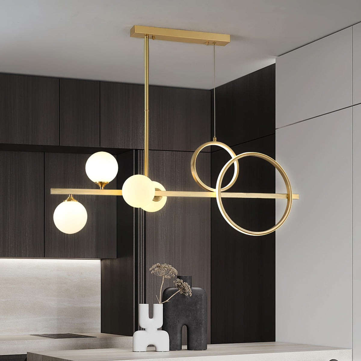 Abat Restaurant Chandelier