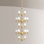 abrahamson-shaded-tiered-chandelier