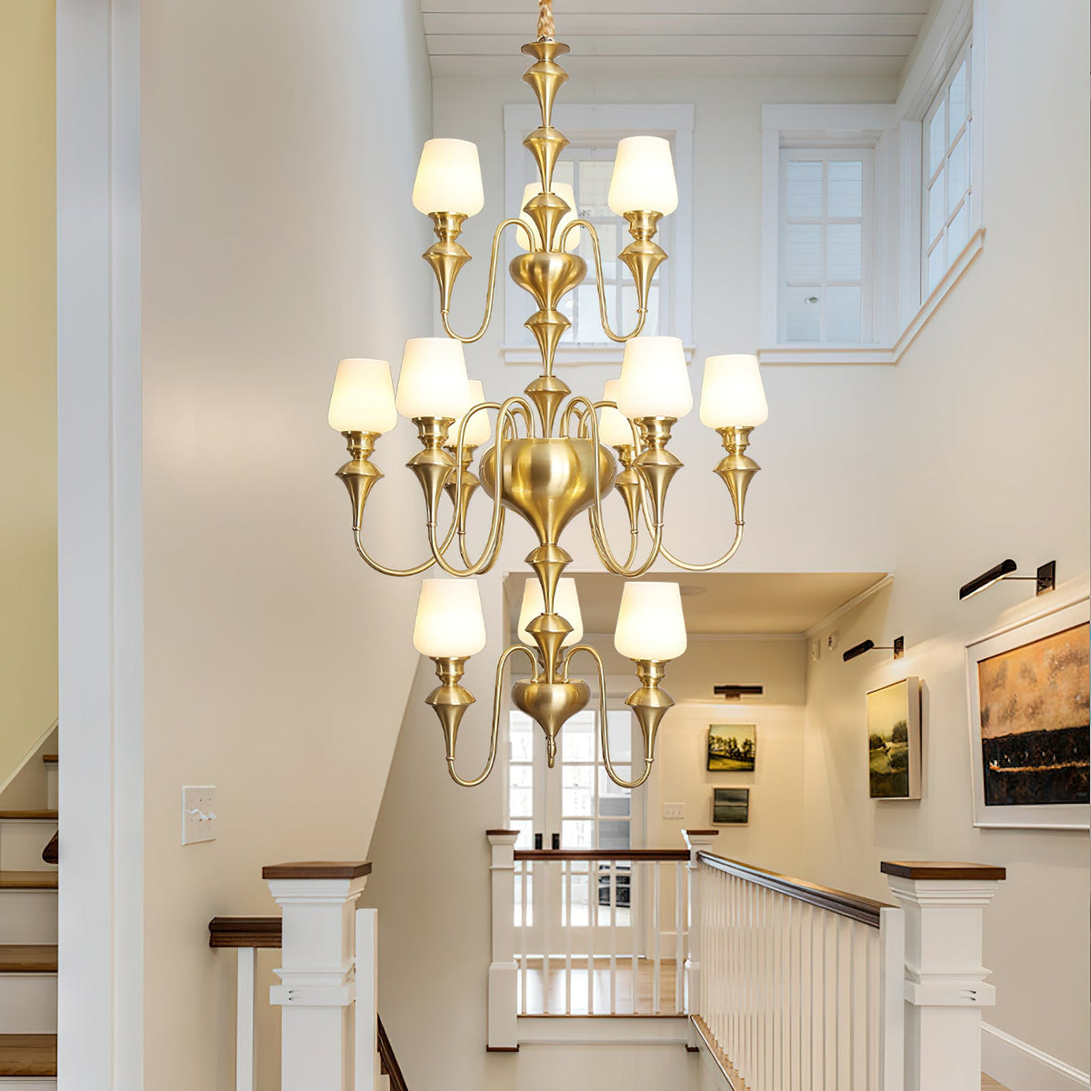abrahamson-shaded-tiered-chandelier