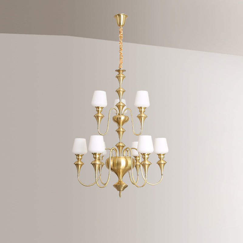 abrahamson-shaded-tiered-chandelier