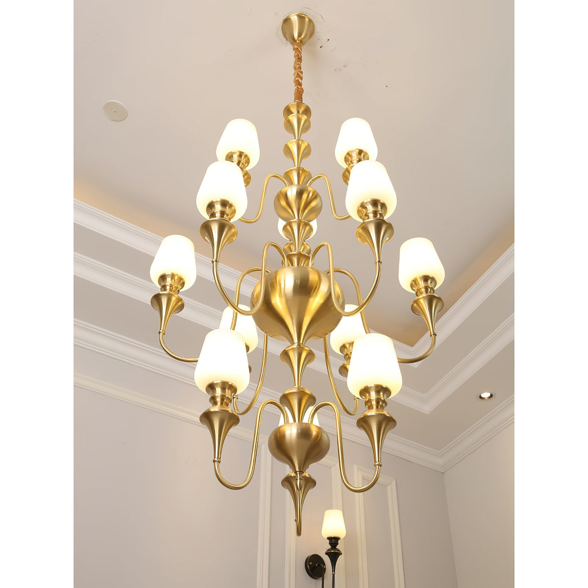 abrahamson-shaded-tiered-chandelier