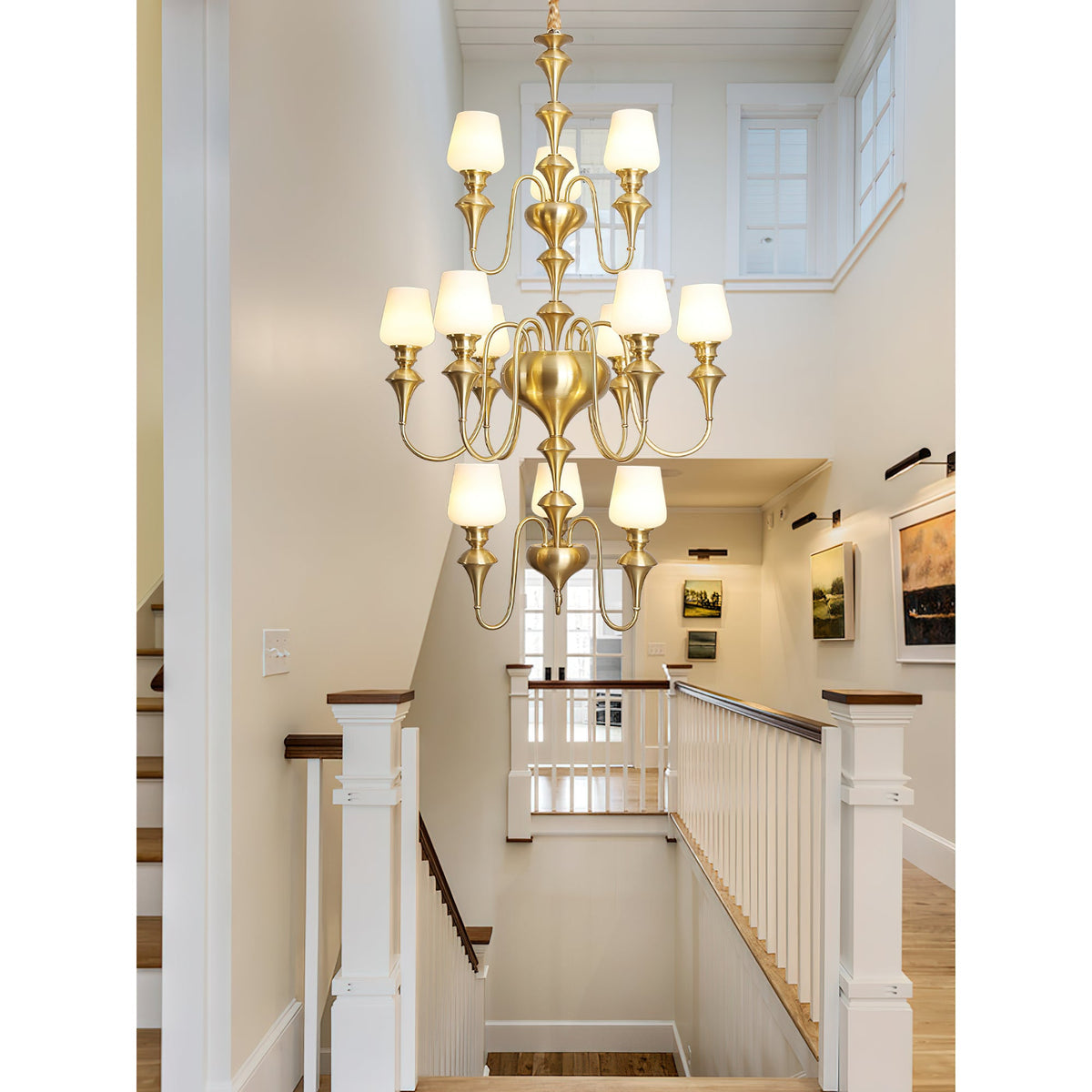 abrahamson-shaded-tiered-chandelier