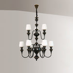 abrahamson-shaded-tiered-chandelier