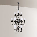 abrahamson-shaded-tiered-chandelier