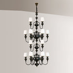 abrahamson-shaded-tiered-chandelier