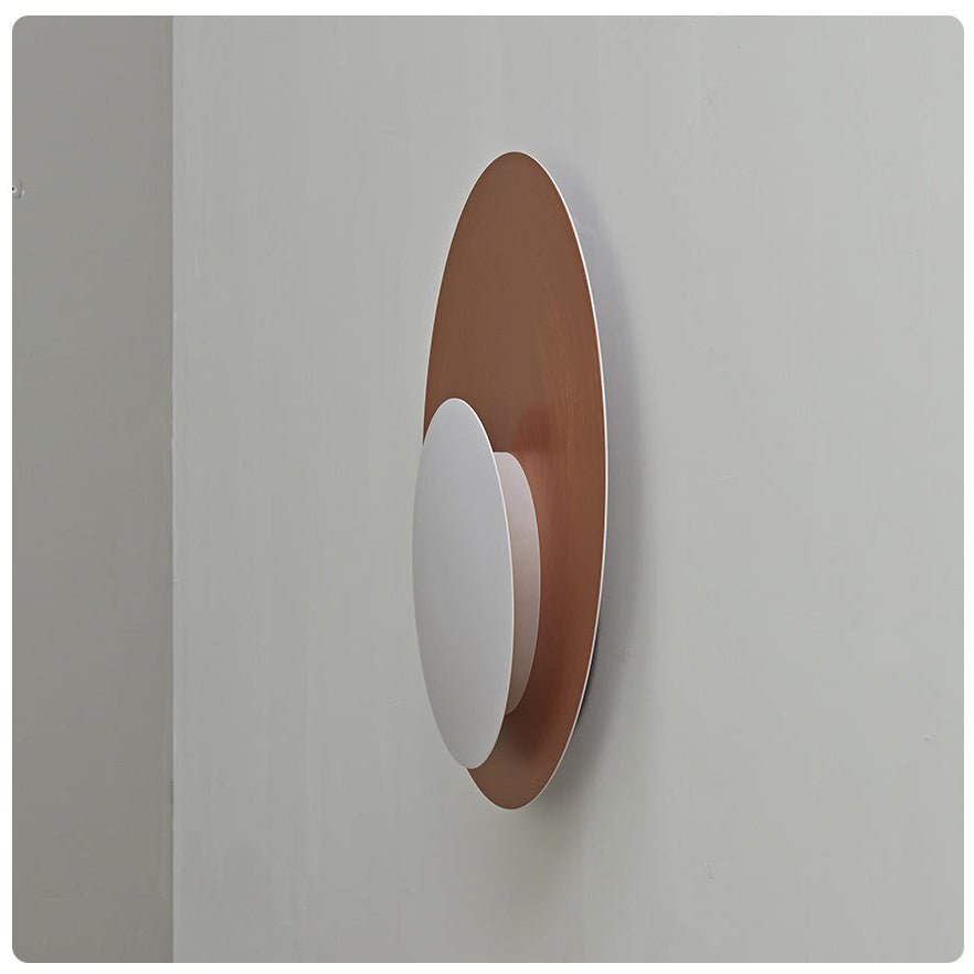 Lunar Crescent Wall Sconce — Modern LED Wall Light in Gold or White
