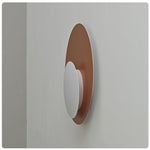 Lunar Crescent Wall Sconce — Modern LED Wall Light in Gold or White
