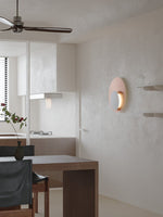 Lunar Crescent Wall Sconce — Modern LED Wall Light in Gold or White