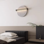 Abstract Sunrise Felt Wall Sconce – Modern Textural LED Wall Light
