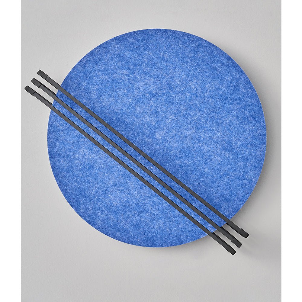 Abstract Sunrise Felt Wall Sconce – Modern Textural LED Wall Light