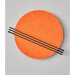 Abstract Sunrise Felt Wall Sconce – Modern Textural LED Wall Light