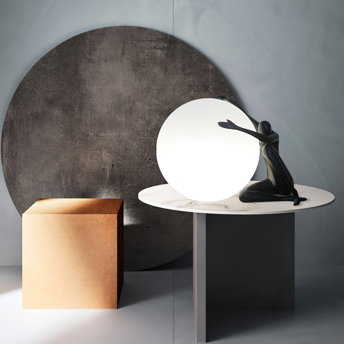 Abstract Table Lamp