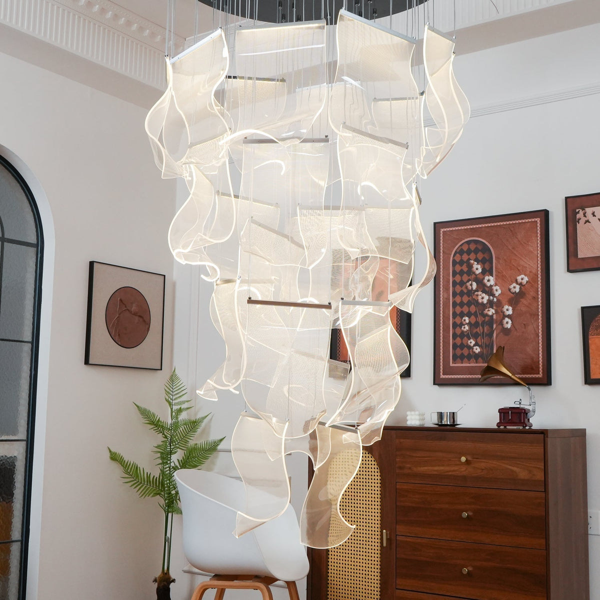 Acrylic Led Chandelier