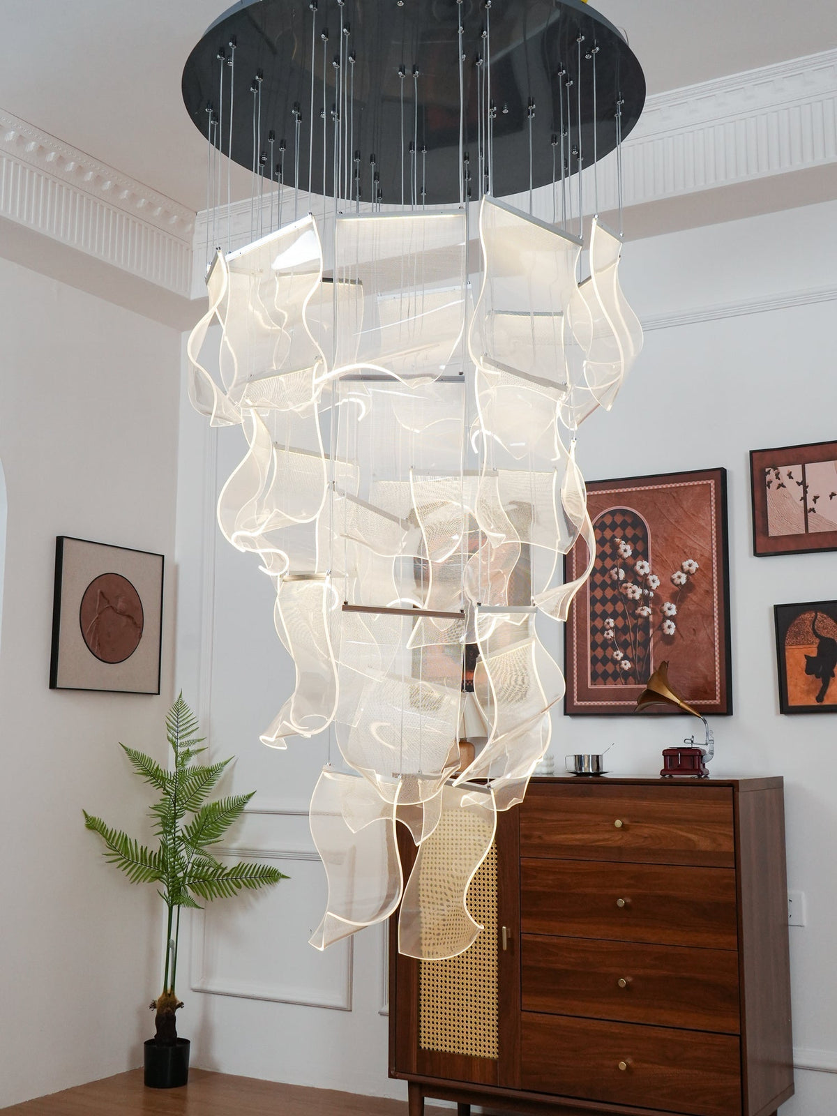Acrylic Led Chandelier