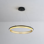 Modern Acrylic LED Round Chandelier for Dining Room and Living Room