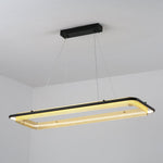 Modern Acrylic LED Round Chandelier for Dining Room and Living Room